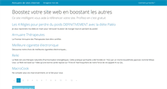 Desktop Screenshot of annuaire-sites-internet.fr